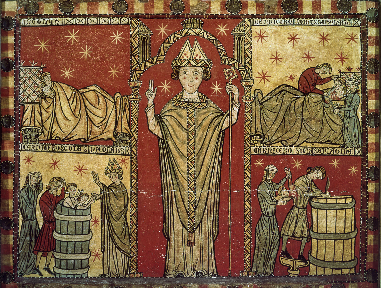 Gemälde des Heiligen Nikolaus von Myra