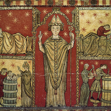 Gemälde des Heiligen Nikolaus von Myra