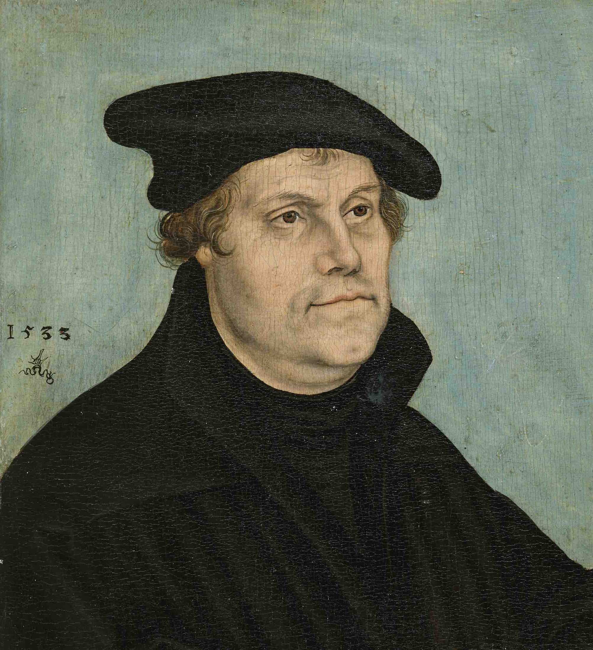 Gemälde von Martin Luther