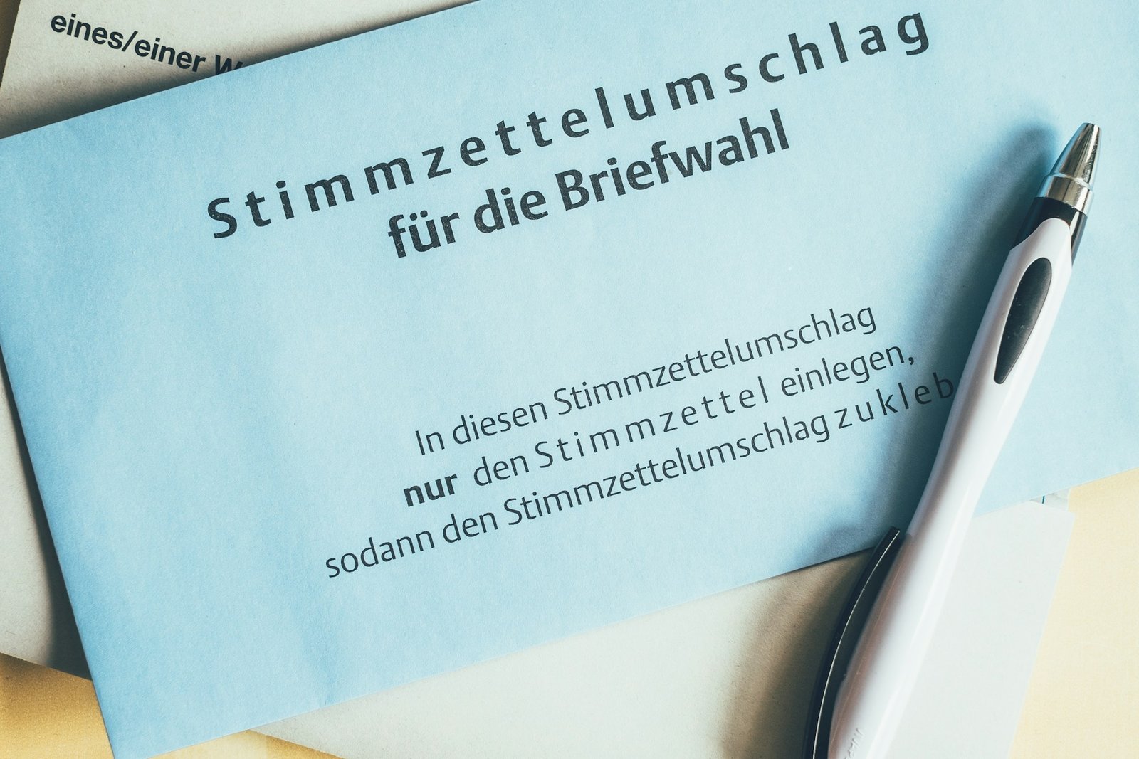 Briefwahlunterlagen 