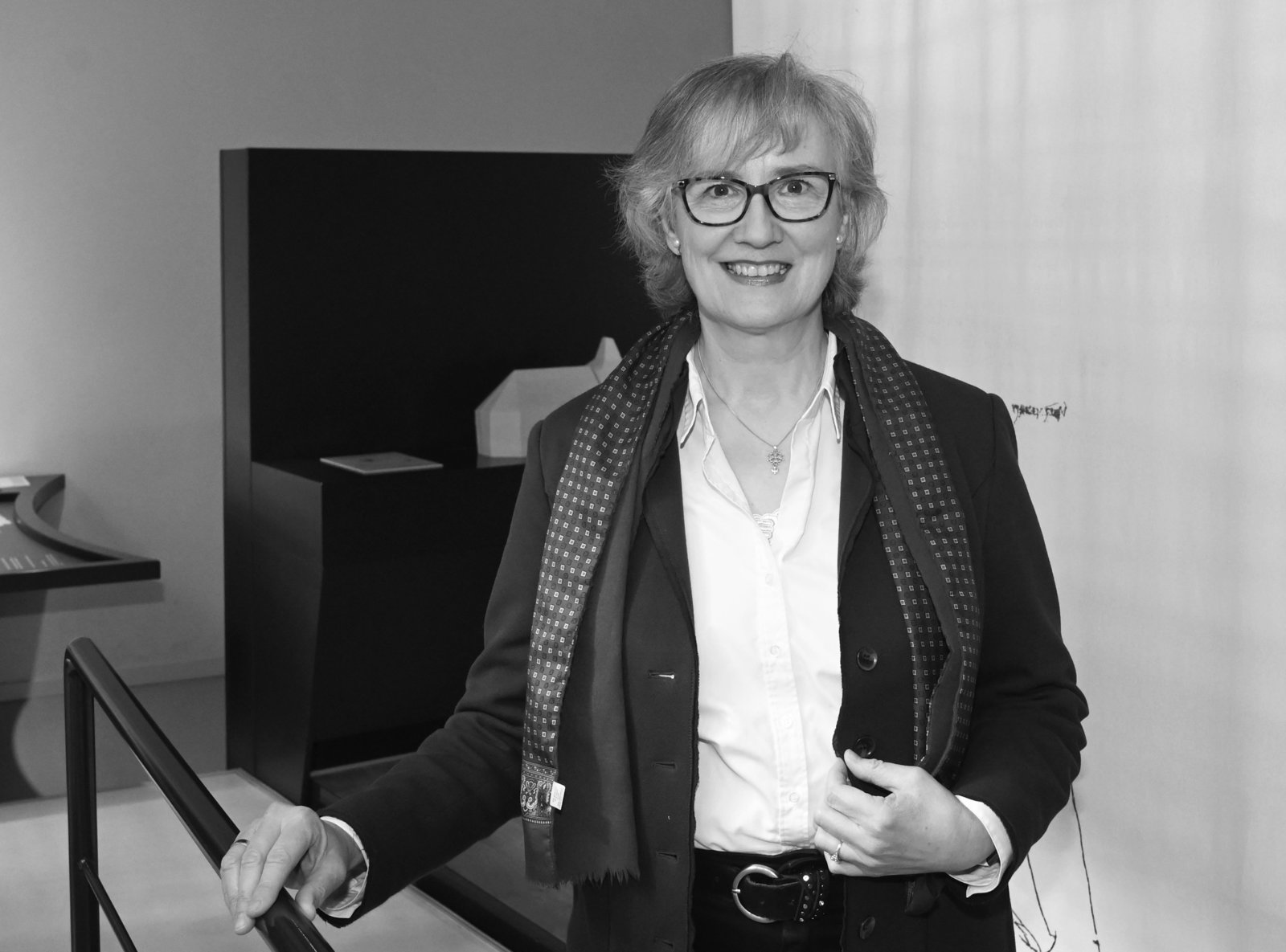 Franziska Stocker-Schwarz (Bild in schwarz-weiß).