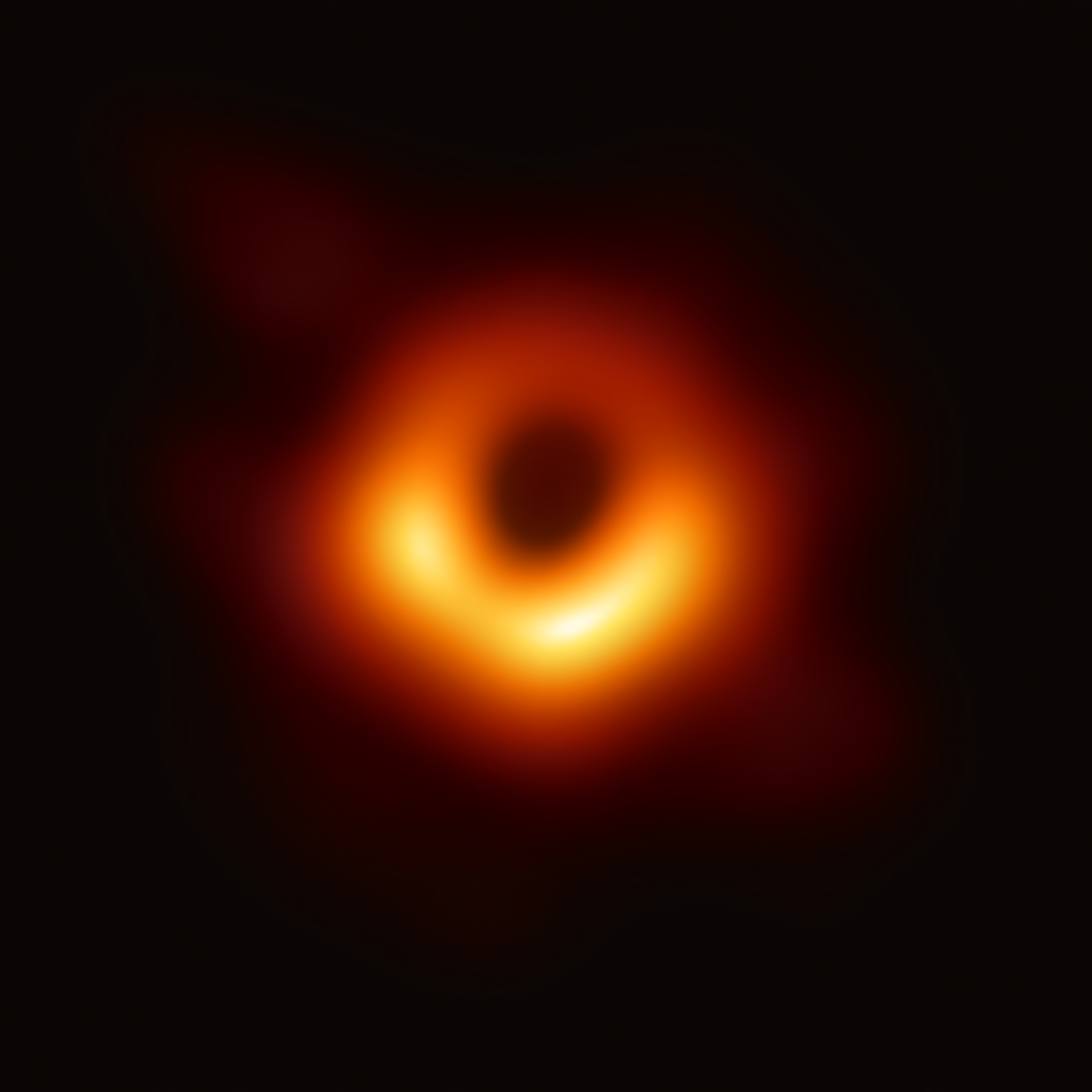 Das Schwarze Loch in der Galaxie M87